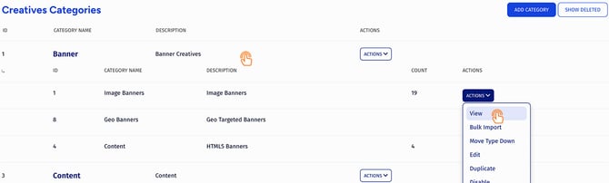 creatives-categories